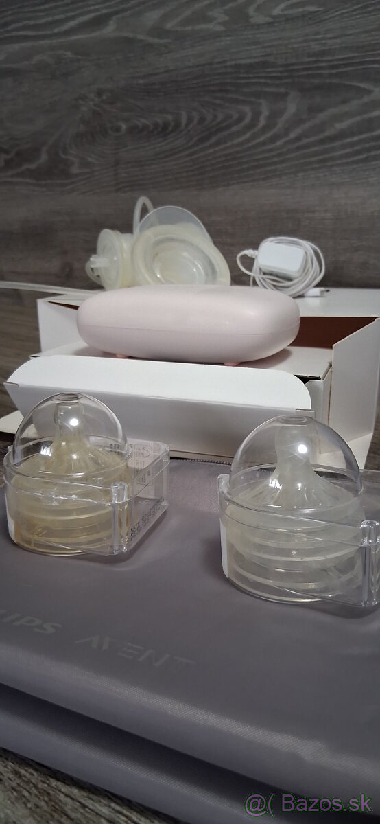 Elektrická odsávačka Philips Avent + príslušenstvo - 6