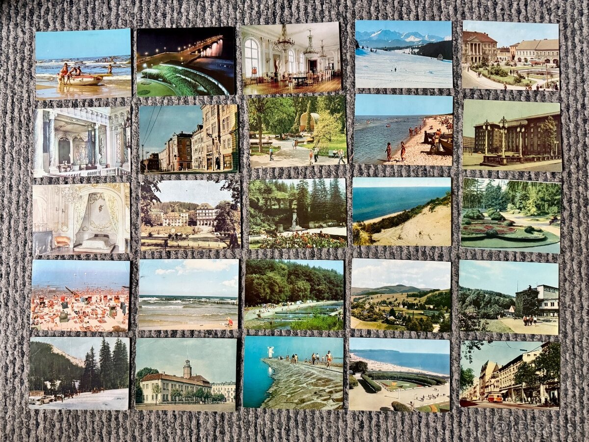 Retro pohľadnice socializmus Poľsko - 184 kusov - 6