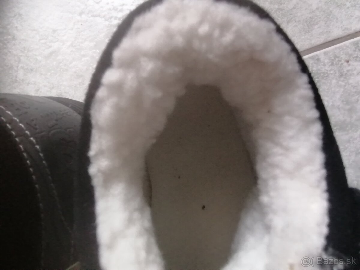 Zimné chlapčenské topánky 34 - 6