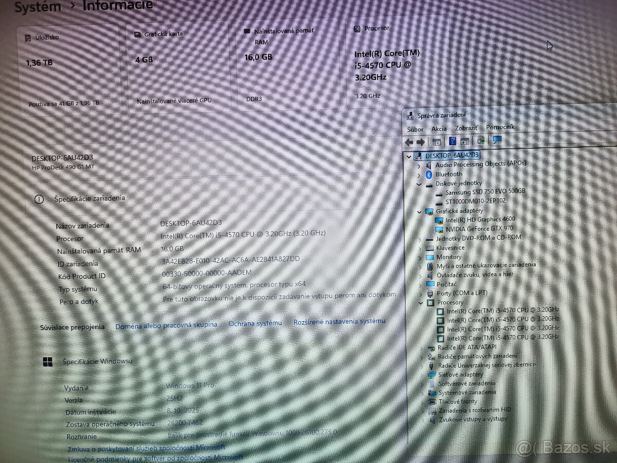 PC HP ProDesk 490 G1 MT - komplet zostava - 6