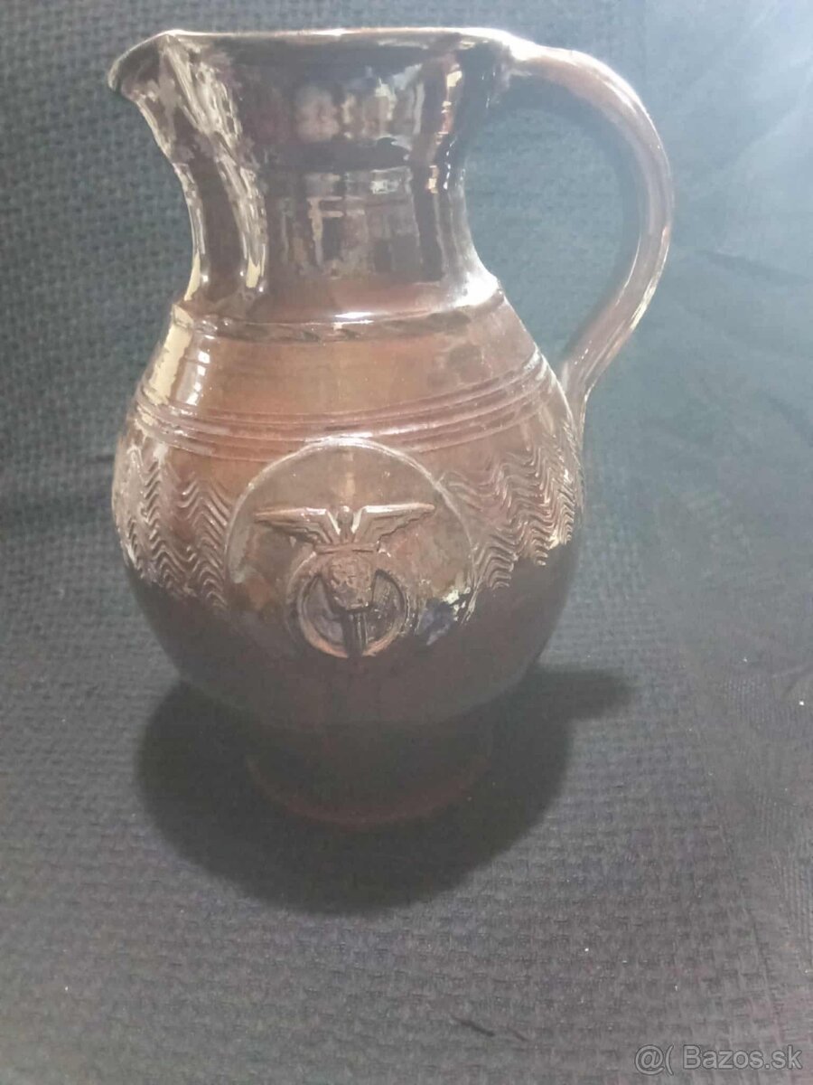 CSLA Letectvo dzban+capica kpt.letectva RRR -dar od MNO .CSR - 6