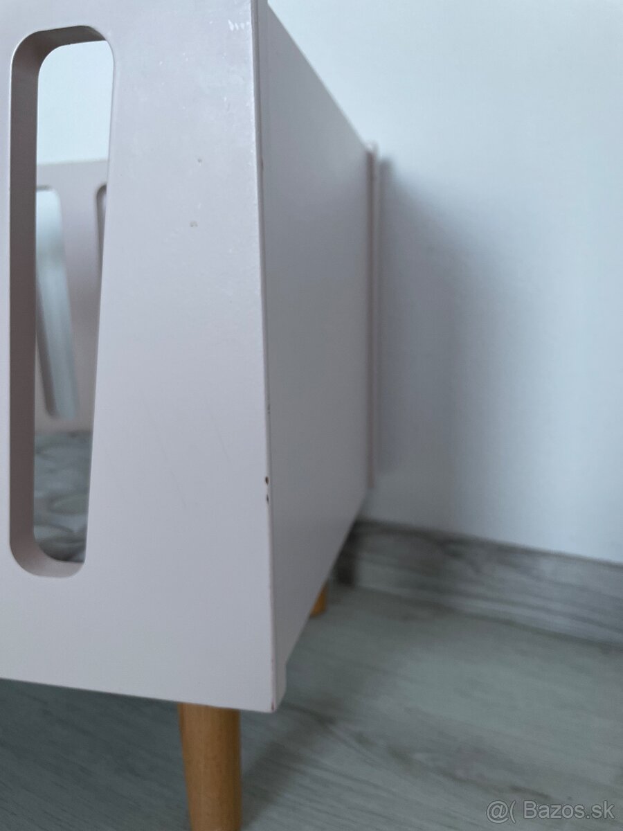 Done by Deer postieľka pre bábiky ružová - 6