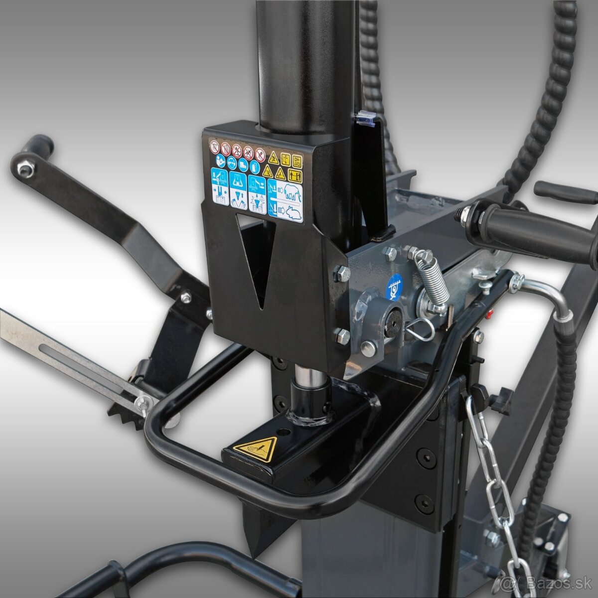 Štiepačka dreva Jansen TS-12E, 12 ton s elektrickým motorom - 6