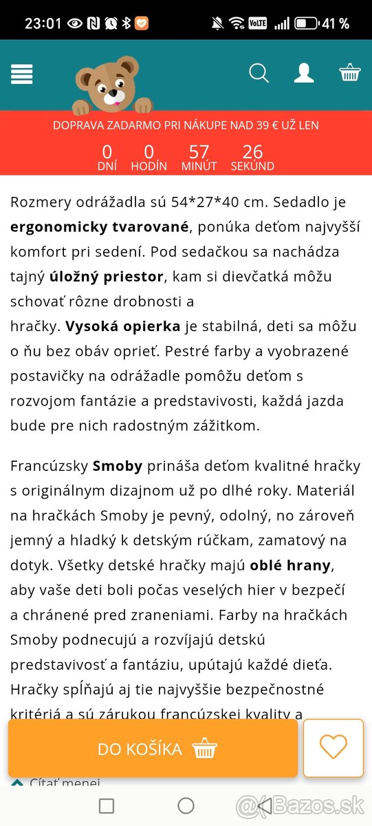 Smoby odrážadlo - 6