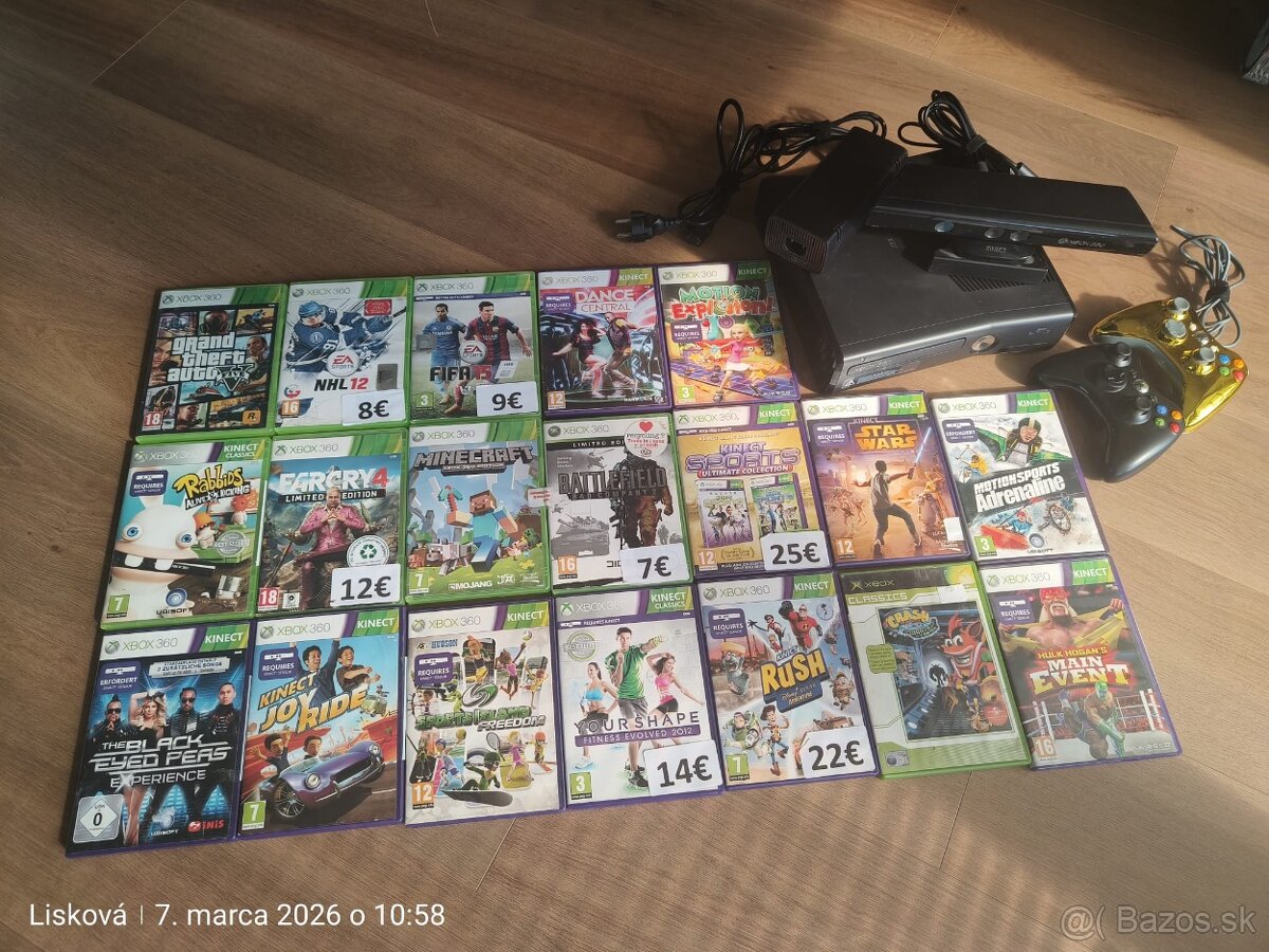 XBOX 360 Kinect - komplet - 6