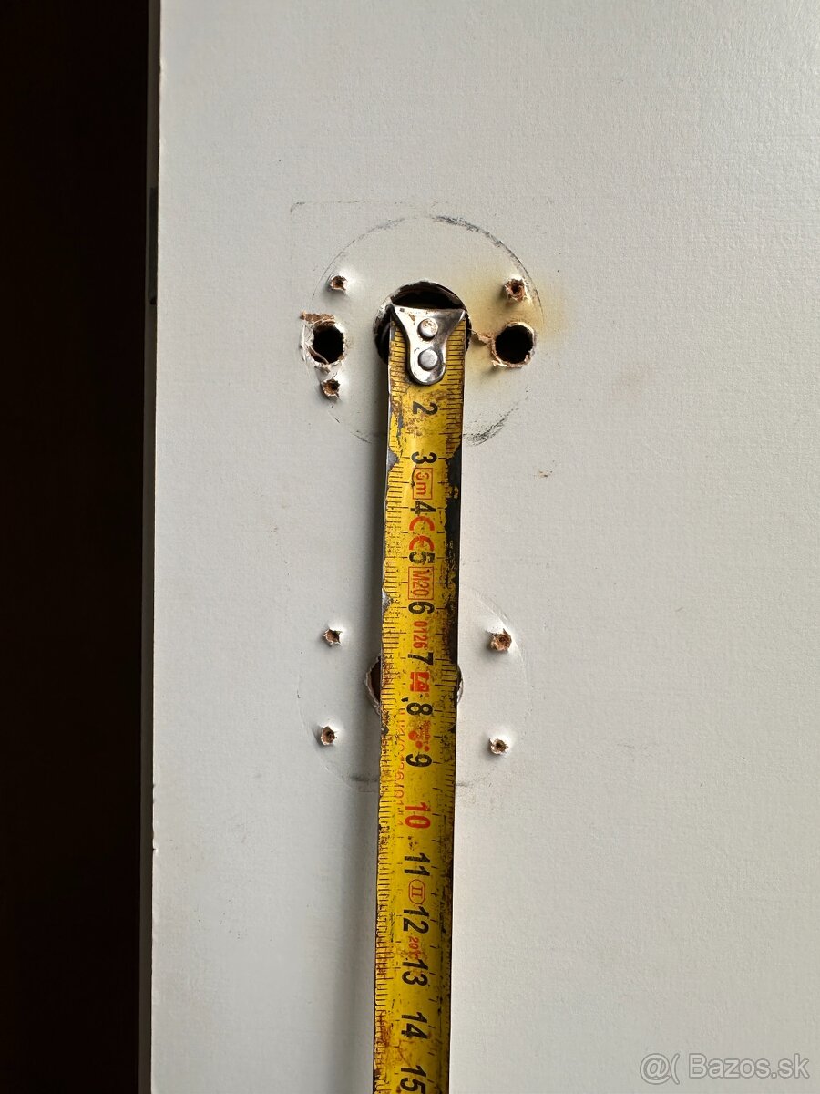 Interiérové dvere biele 60 ľavé - 6