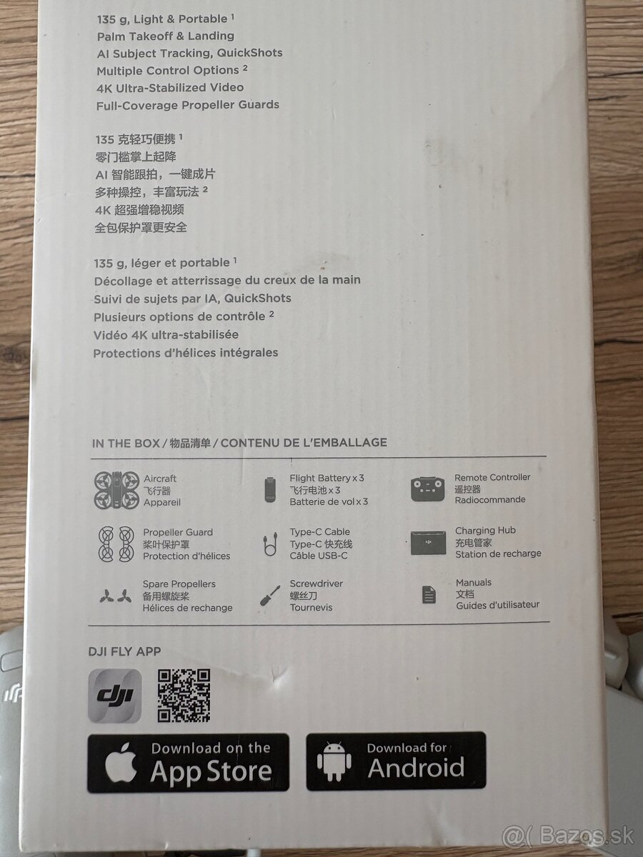 DJI Neo Fly more combo zakupene 28.3.2025 - 6