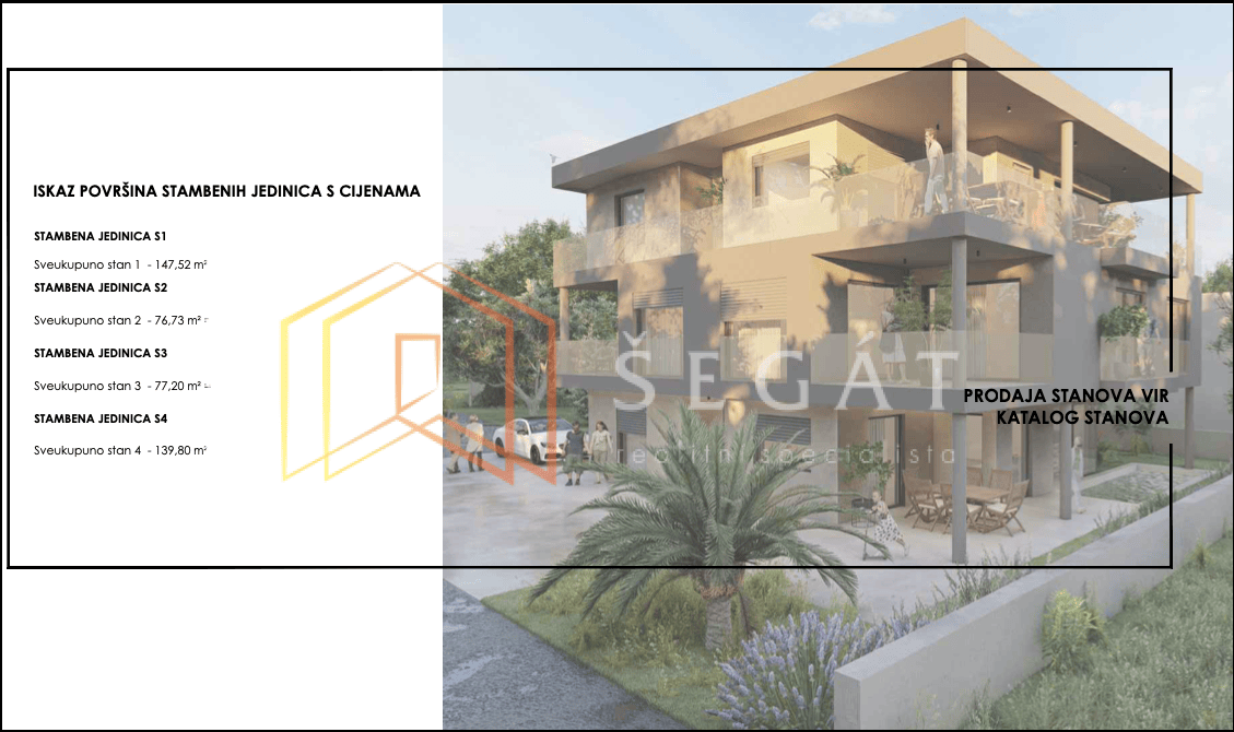 Prodej luxusních apartmánů několik metrů od moře Chorvatsko - 6