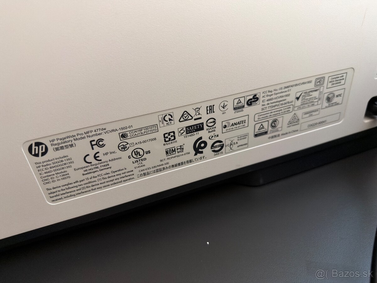 Tlačiareň HP PageWide Pro MFP 477dw - 6