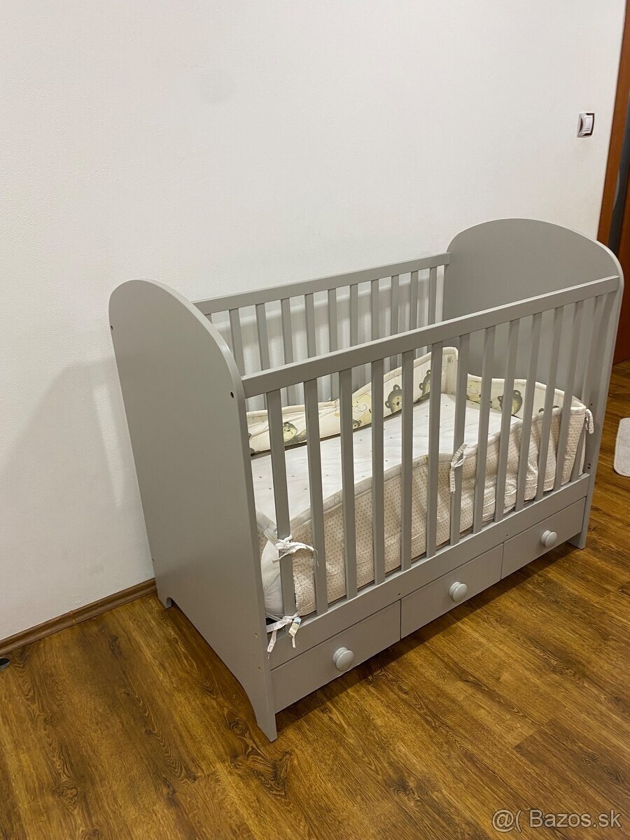 Predám detskú Ikea postieľku s matracom - 6