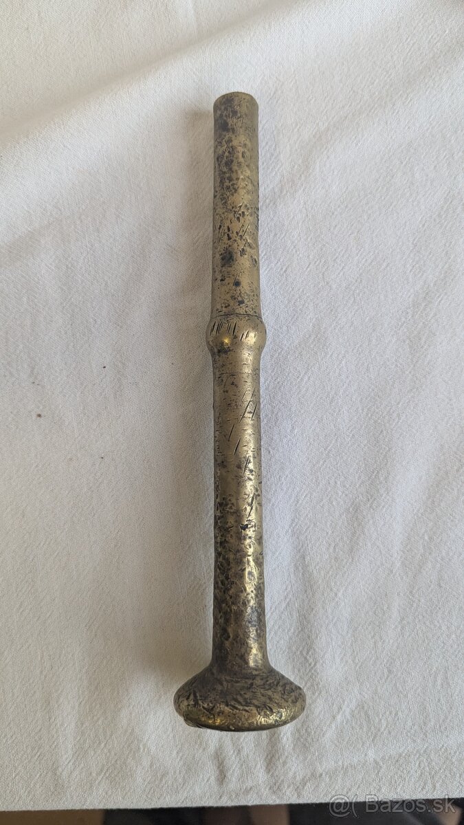 Predám 2 mosadzné mažiare - 6