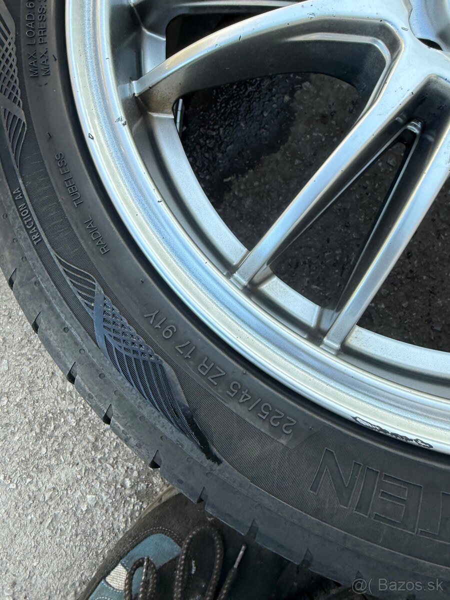Hliníkové disky 5x112 r17 - 6