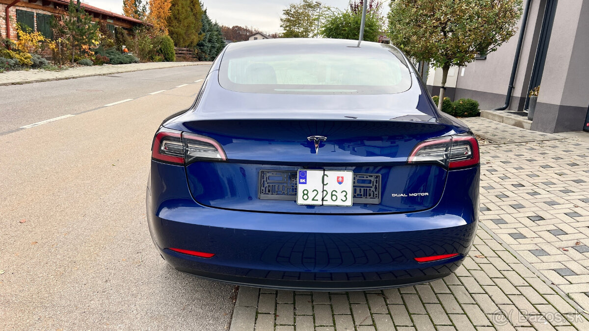 Tesla model 3, Long Range 75 kWh AWD, odpočet DPH - 6