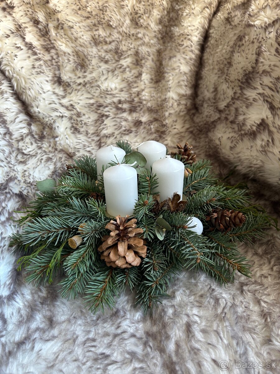 Adventný veniec (živý) - 6