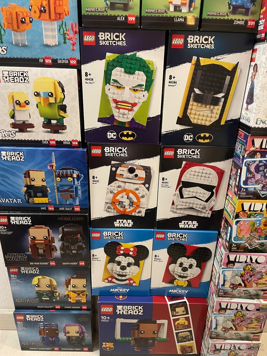 Lego Brickheadz nove - 6