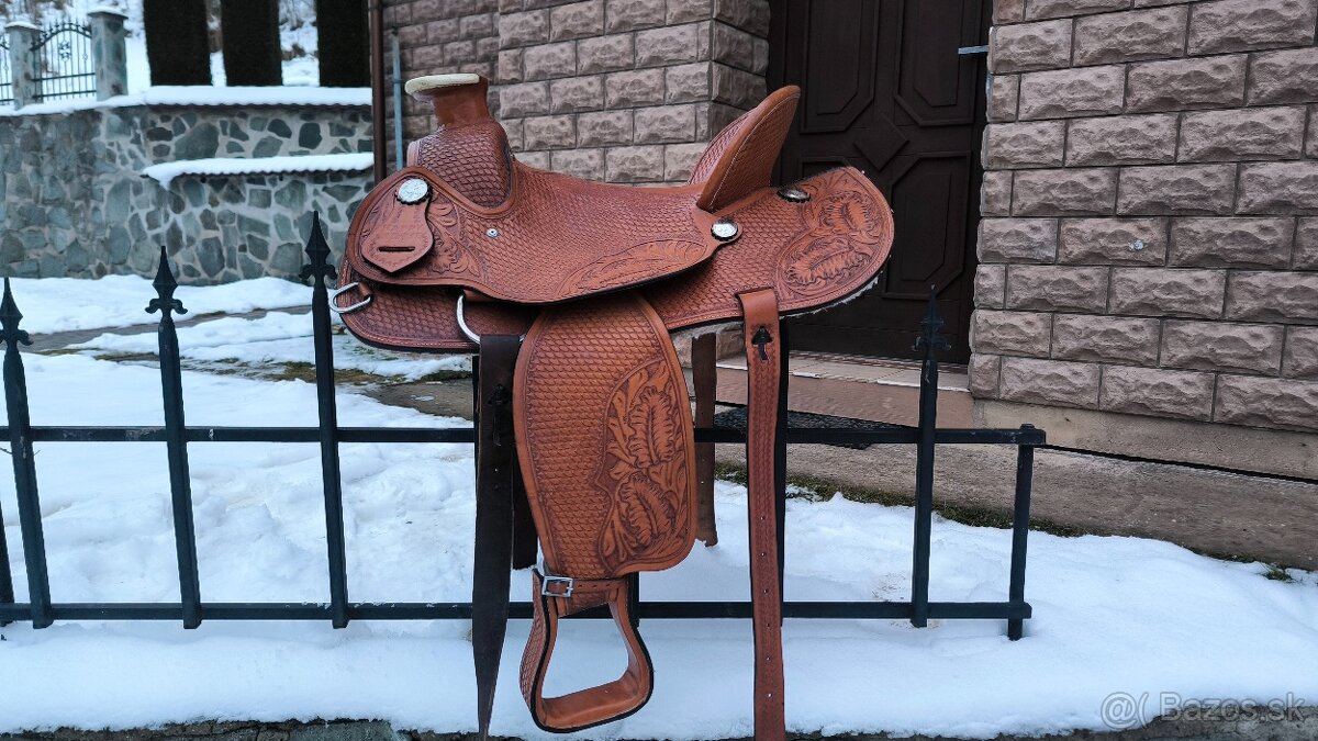 Westernové sedlo - 6