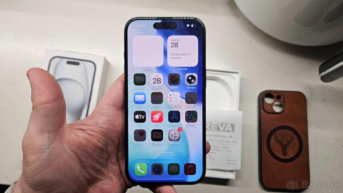 Apple iPhone 15 tmavý 128GB - aj vymením - 6