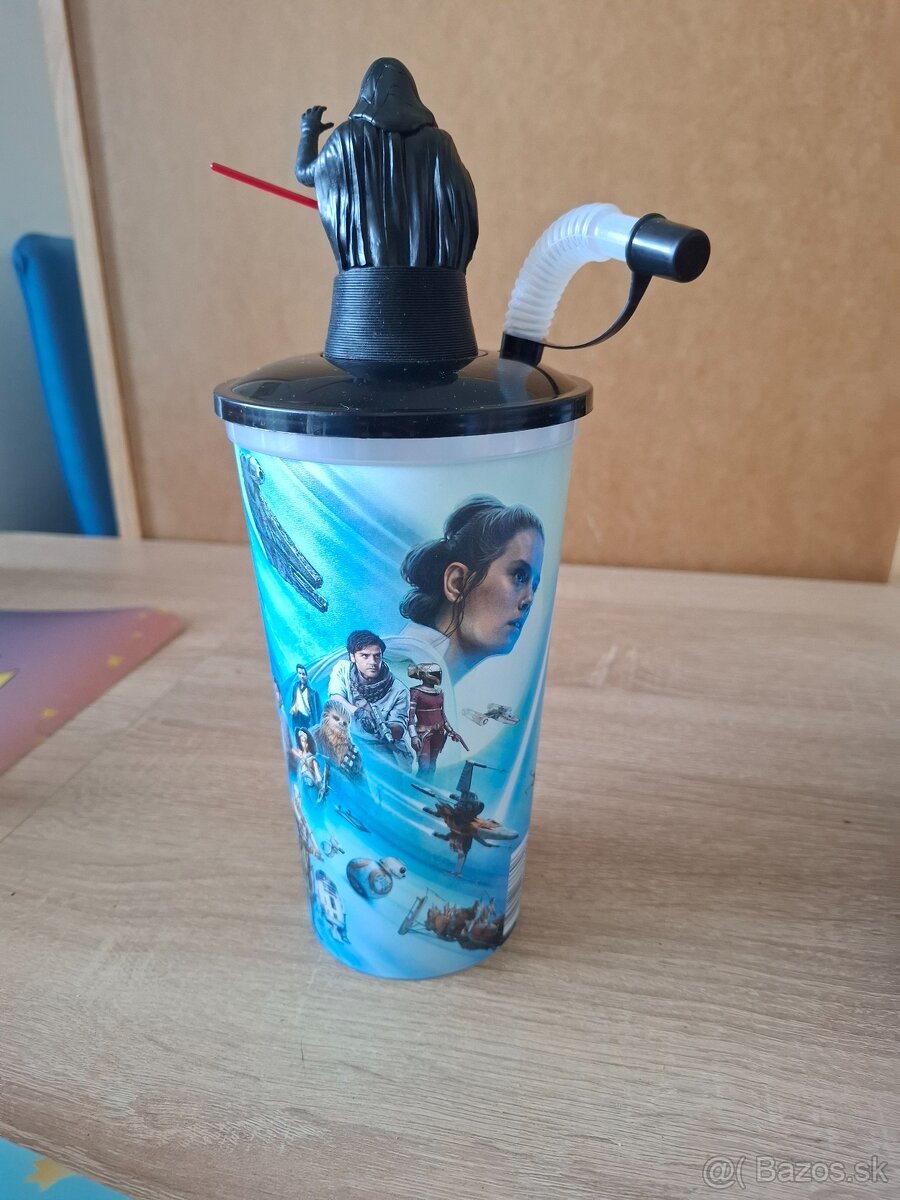 Star Wars figúrky - kino poháre s toppermi Kylo Ren - 6