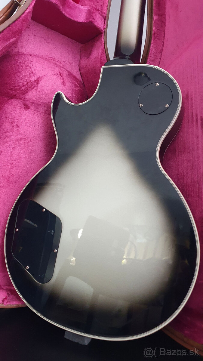 2013 Gibson Custom Shop Les Paul Custom Silverburst - 6