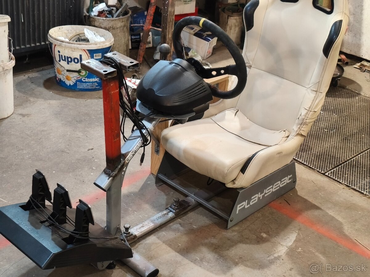 Závodný simulátor / Simrig / Thrustmaster T150 / TH8A / T3PA - 6