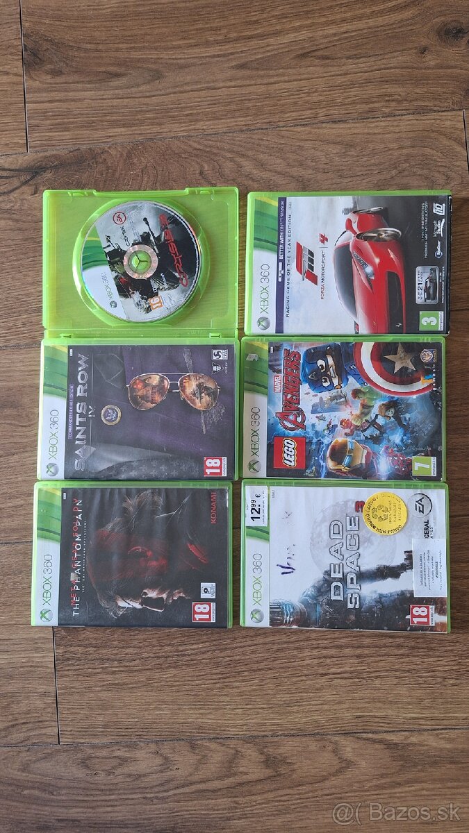 Xbox 360 slim 250GB + kinect + hry - 6