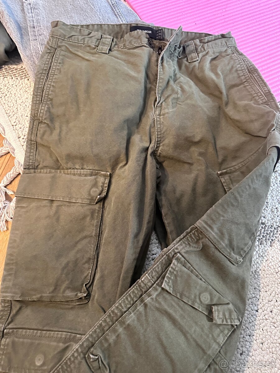 Pánske / chlapčenské nohavice ZARA a Pull and Bear - 6