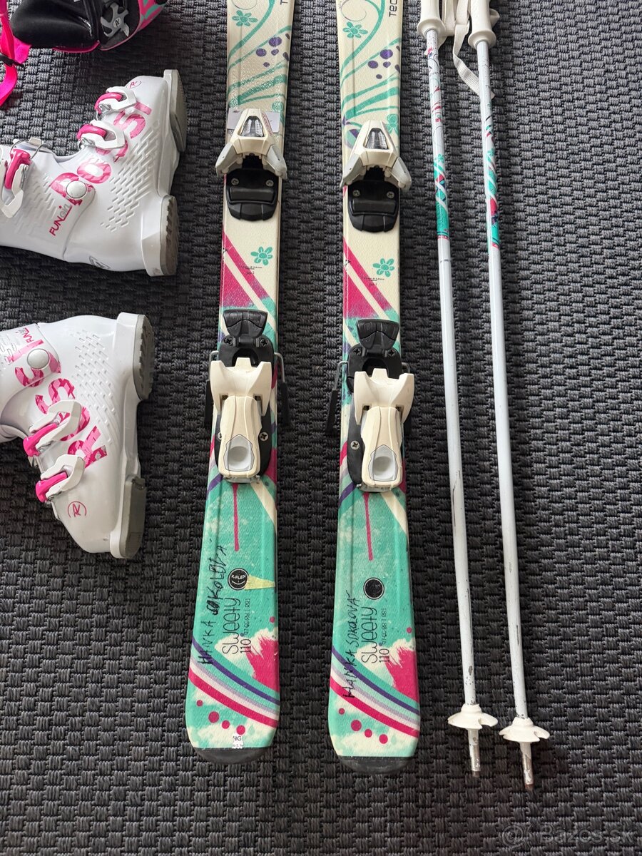 Detské/juniorské lyže Tecno sweety110cm - 6