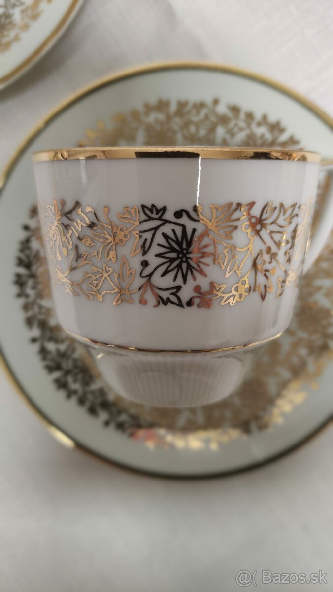 Kávová súprava, šálky Pirkenhammer - 6