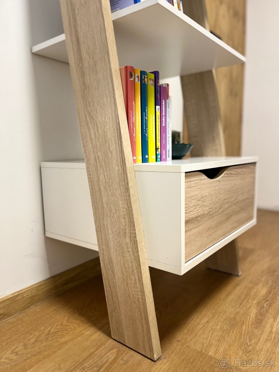 Predám regál so šuflíkom OSLO - 6