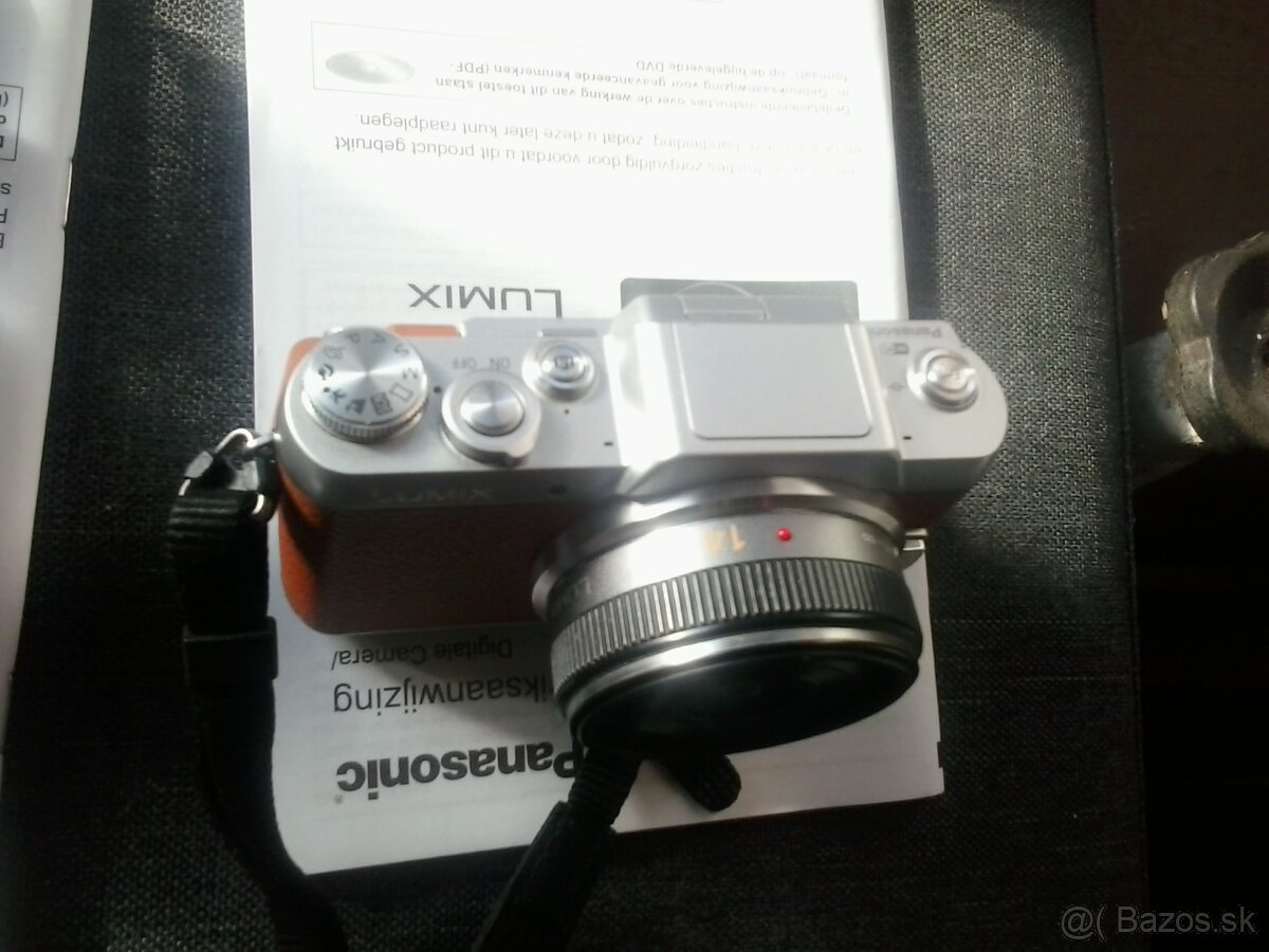 Panasonic Lumix GF7 K - telo bez objektívu - 6