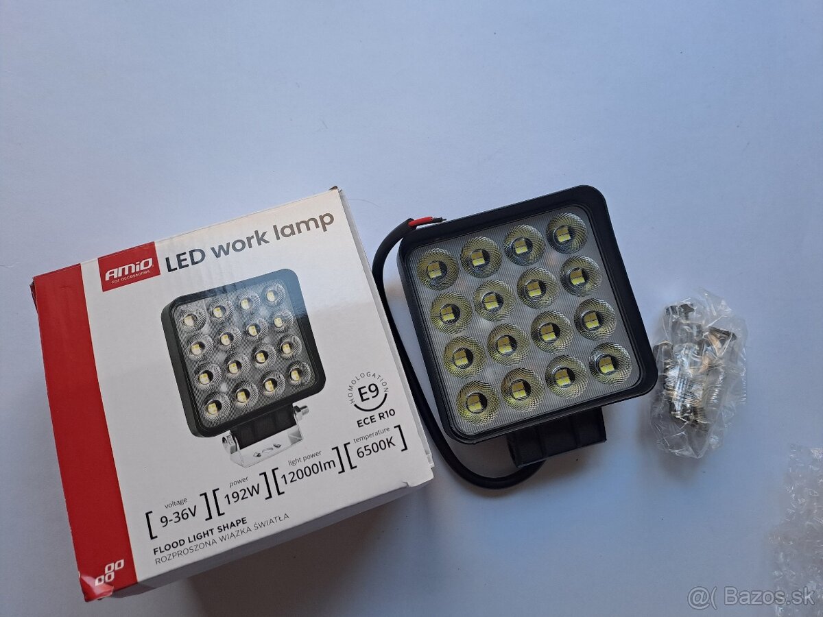 LED Pracovne svetlo Hranaté - 192W - 6