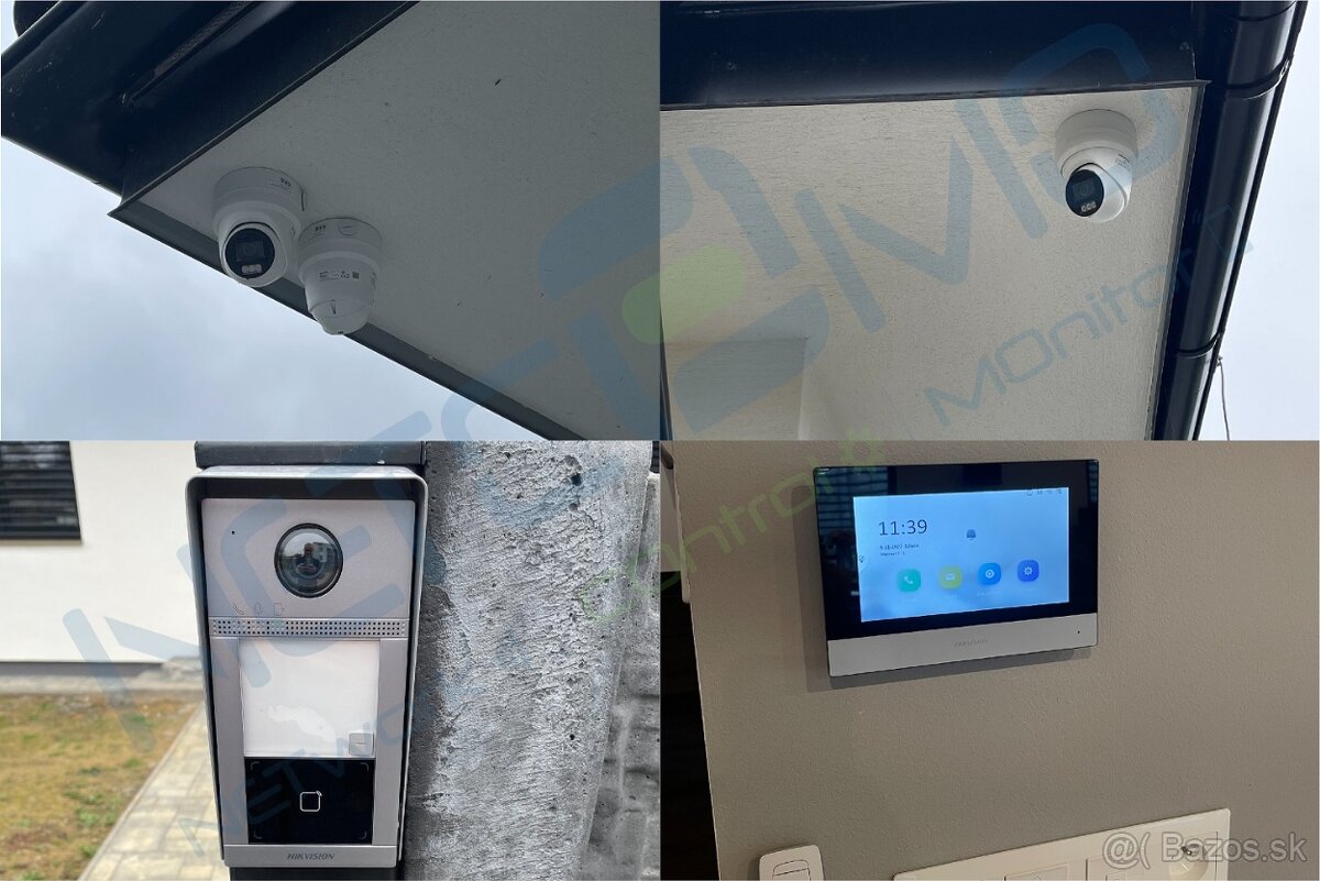 Kamery, prístupové systémy, vrátniky, dátové rozvody - 6