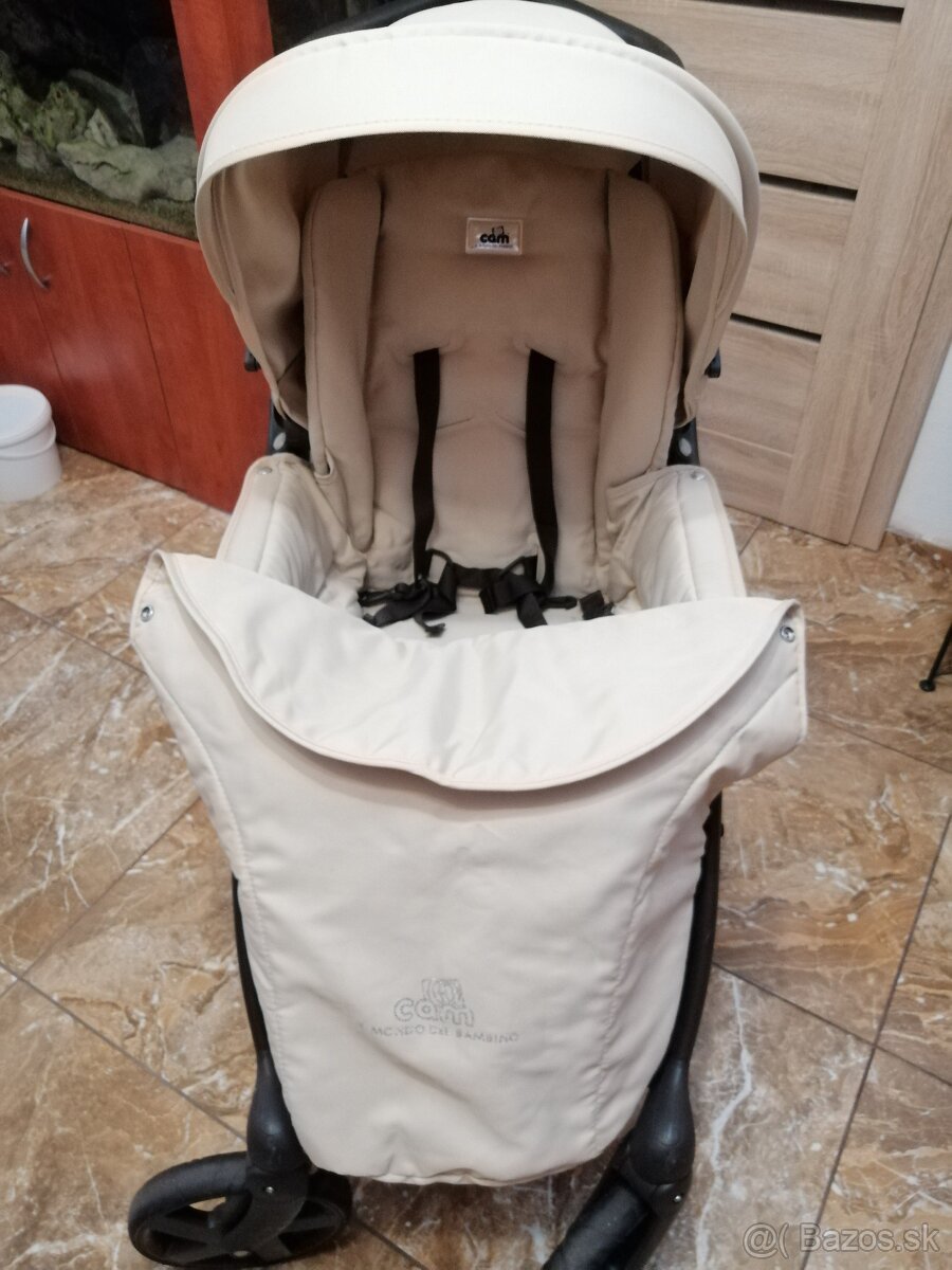 Predám zachovalý kočík 3 kombinácia - 6