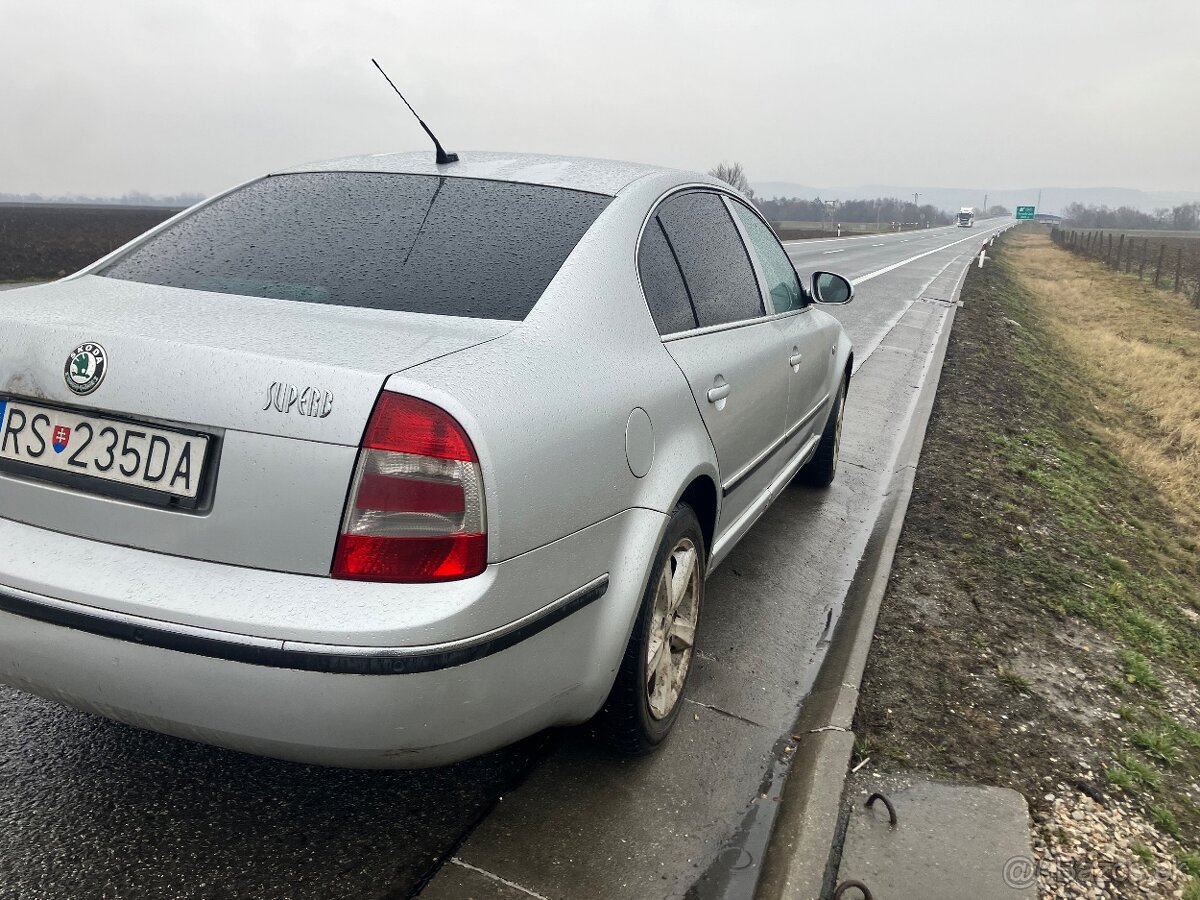 sokda. superb rok2007. 120 kw 2.5tdi v6 - 6