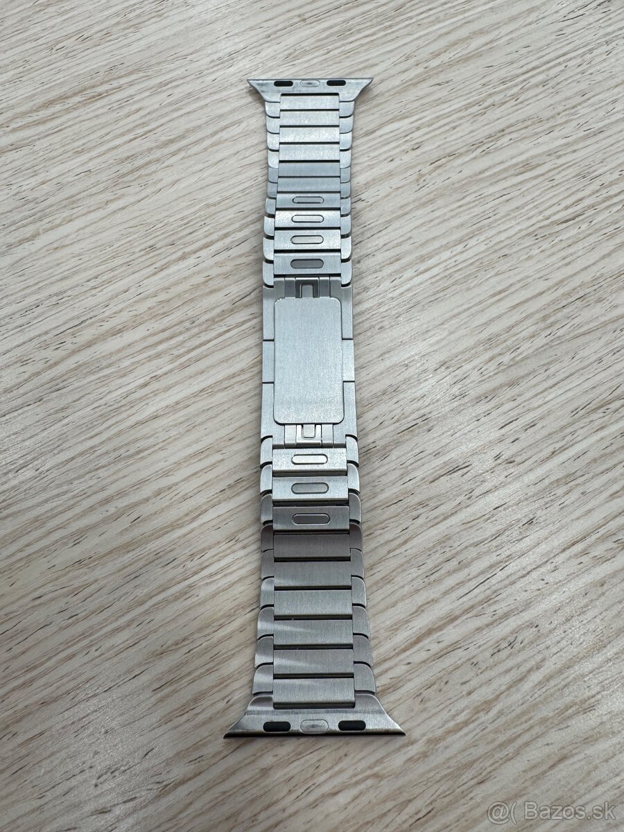 Apple Watch 44/45/46/49mm Silver Link Bracelet - 6