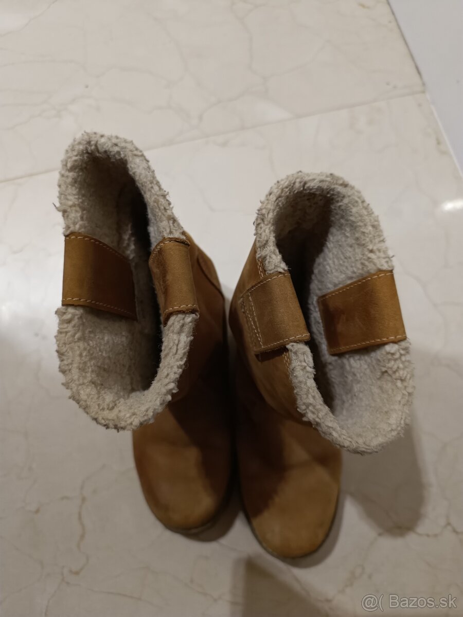 Preda zimne kozenne cizmy Timberland - 6