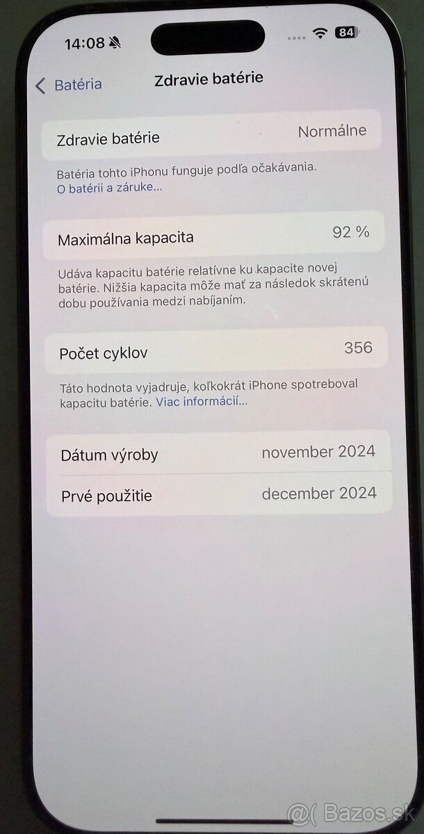 Apple iphone 16 Pro (256gb) zlaty - 6