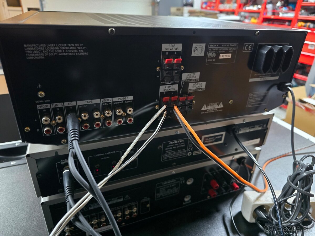 SONY TA-AV581 surround zosilňovač - 6