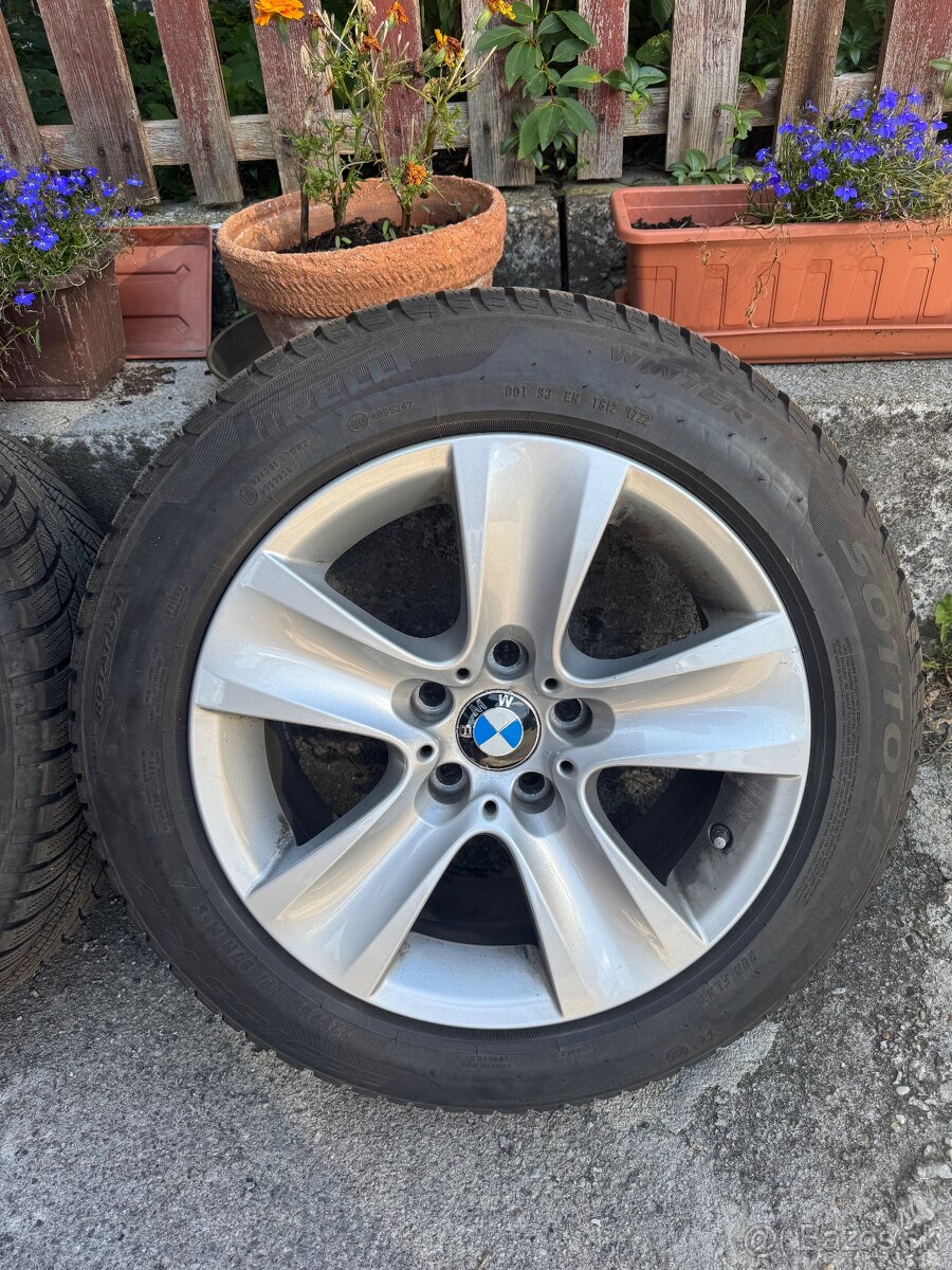 BMW R17 zimná sada kolies, pneumatiky 225/55 R17 - 6