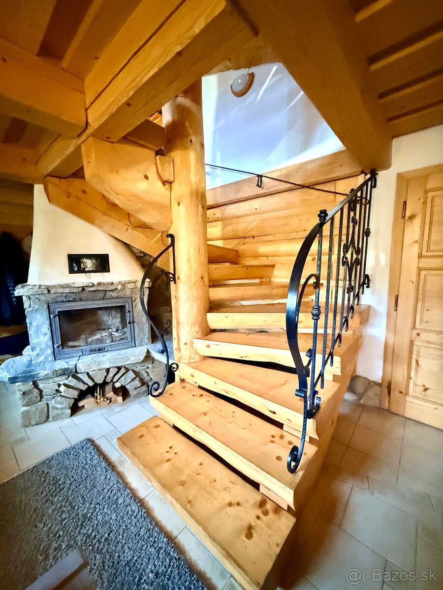 Zrubová chata Slanica osada - 6