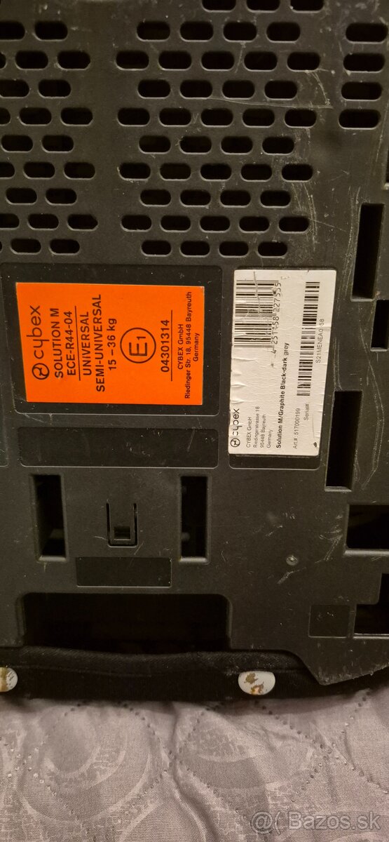 Autosedacka Cybex Solution M - 6