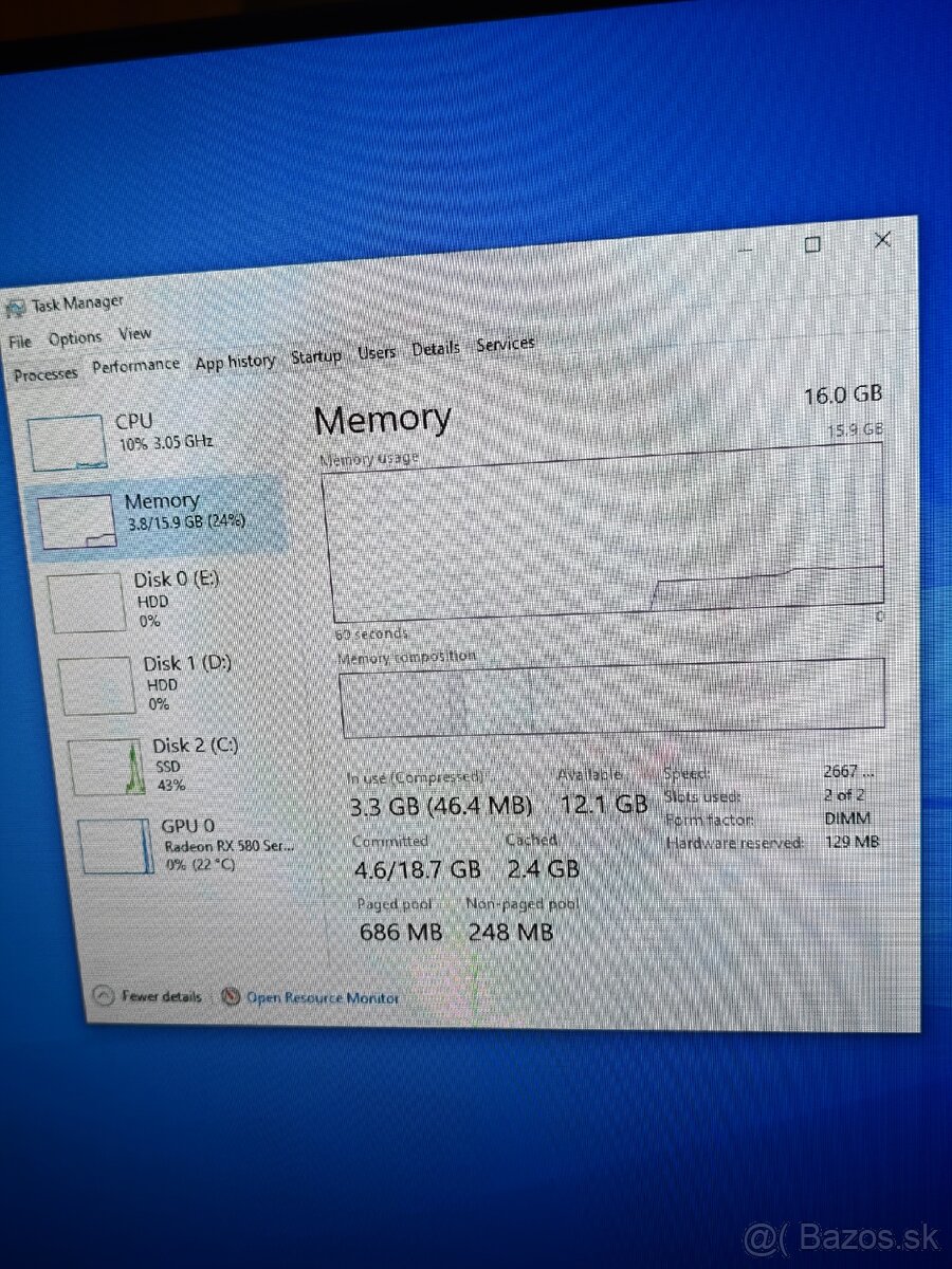 Ryzen 5 4500, rx 580 8gb, 16gb ram - 6
