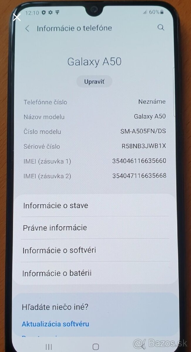 Samsung Galaxy A50 4GB/128GB TOP STAV - 6