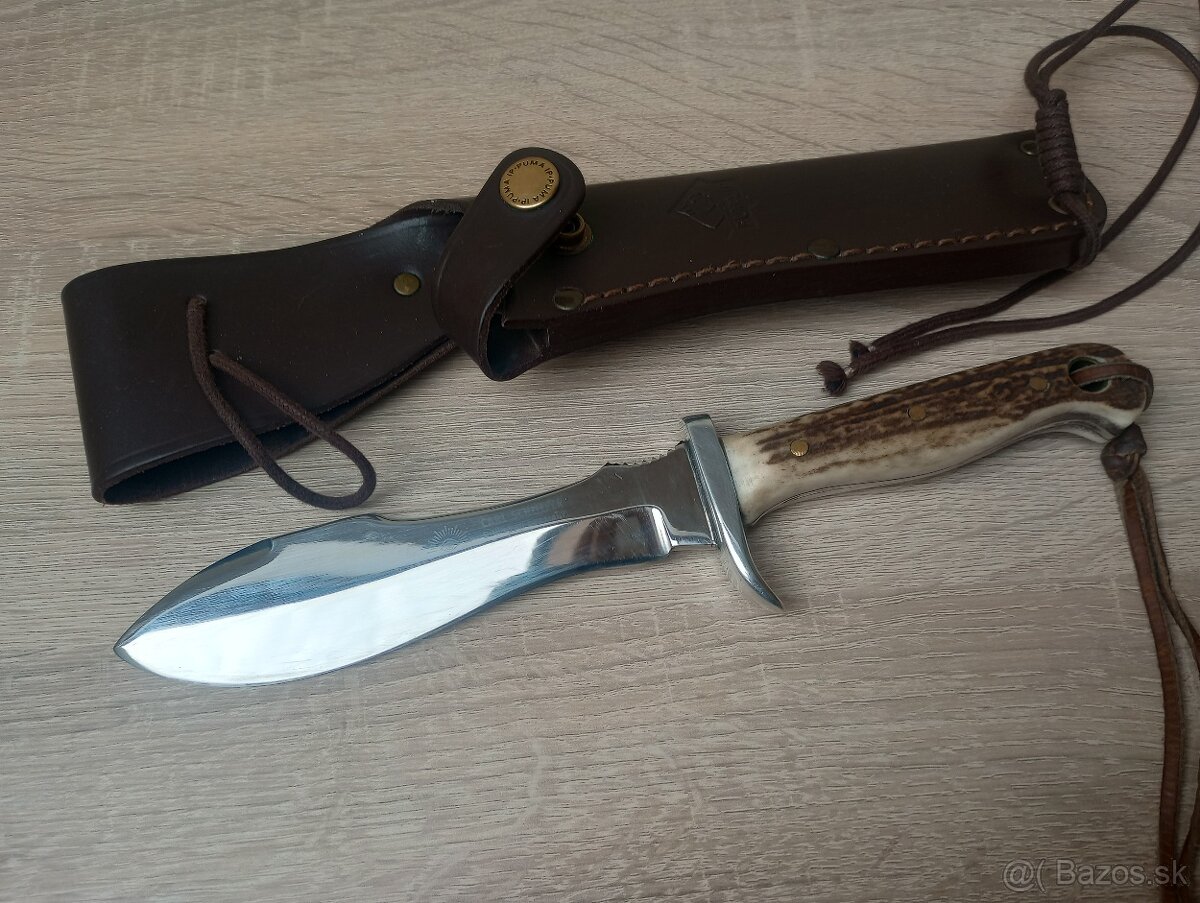 Starý poľovnícky nôž Carl Schliper Solingen Germány - 6