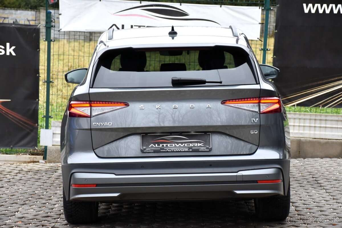 Škoda Enyaq 62 kWh LOFT SR 2022 SOH - 95,4 % ZÁRUKA - 6