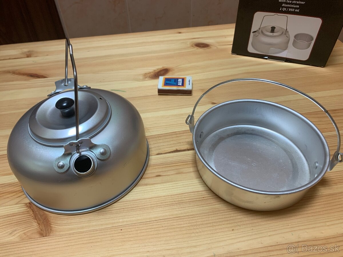 Predám SURVIVAL čajník - kvalitnej značky a darujem misku - 6