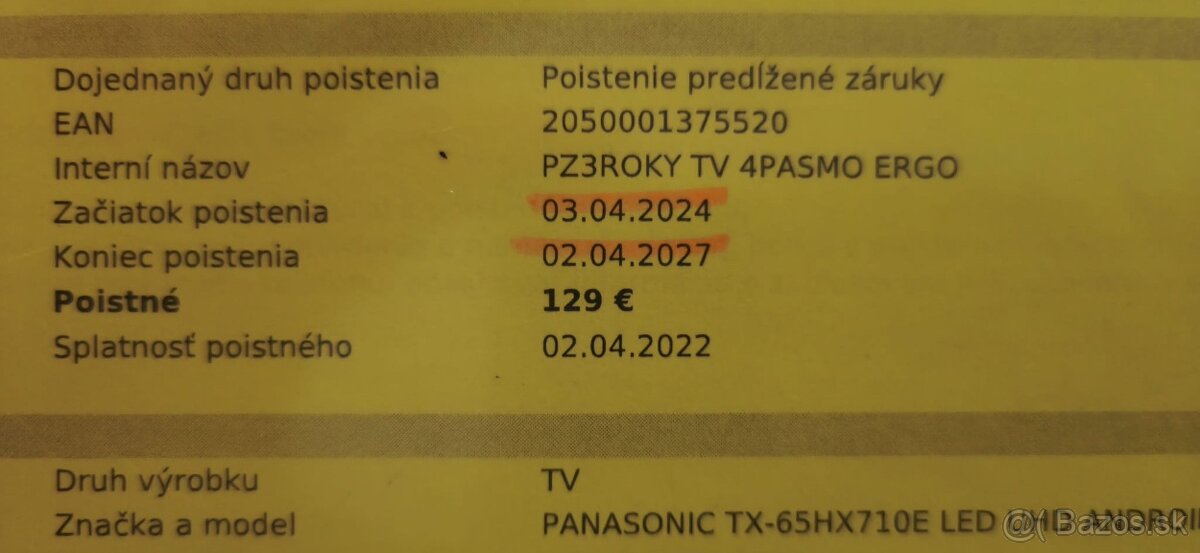 PANASONIC 65" + Zaruka do 2027 - 6