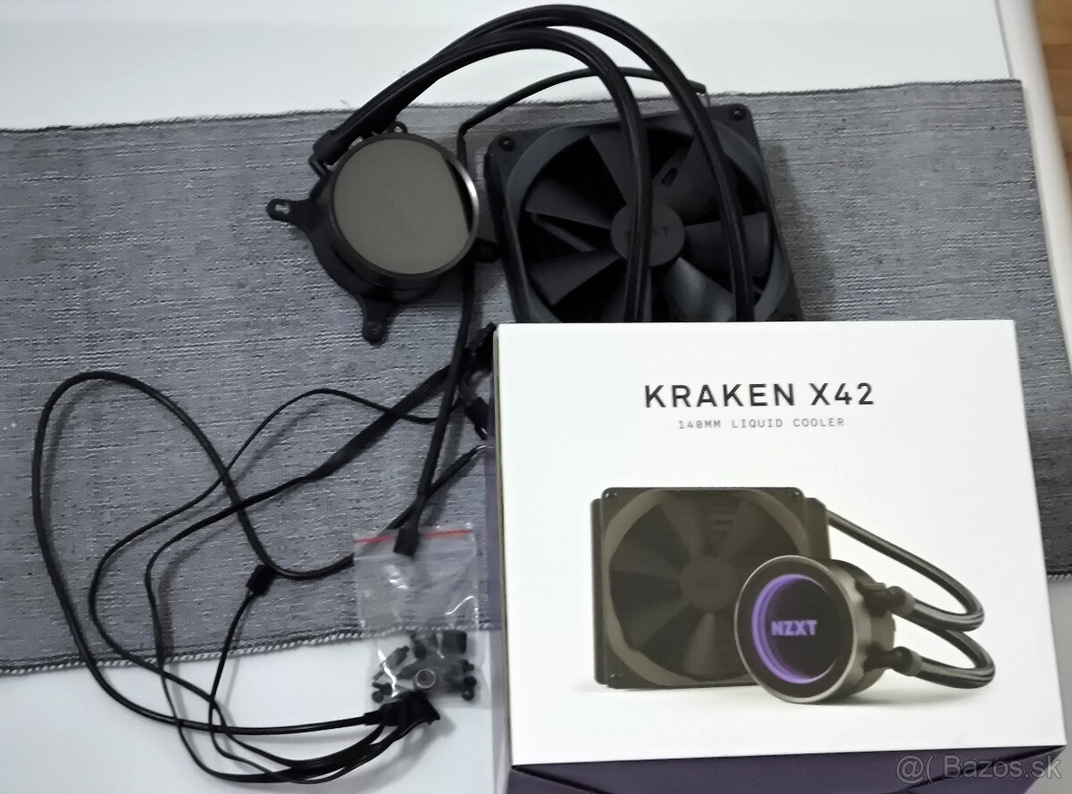 Vodné chladenie NZXT Kraken X42; - 6