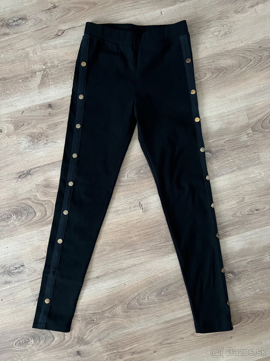 Ružové a čierne nohavice - 6
