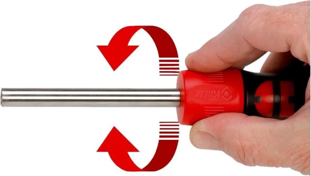 Multifunkčný skrutkovač s ráčnou WÜRTH Zebra - 6